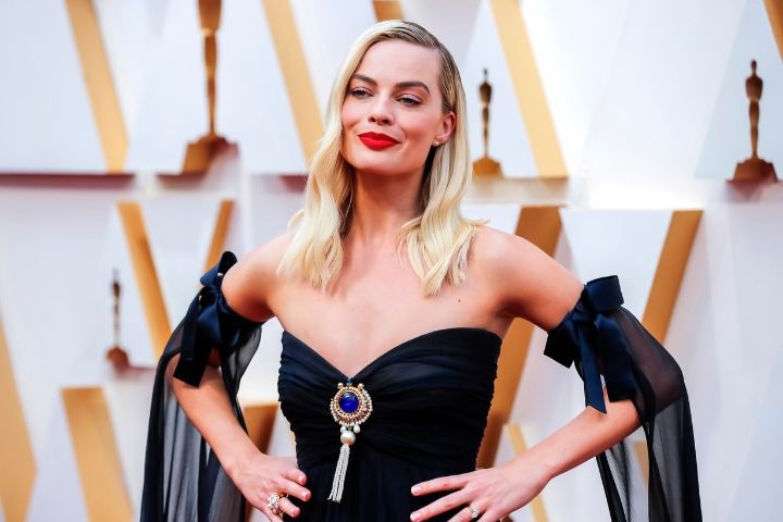 margot robbie, niña, gamberra